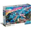 Image de Clementoni - Puzzel - 500 Stukjes - Uitzicht op Griekenland - Puzzel Voor Volwassenen - High Quality Collection