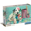 Image de Clementoni - Puzzel - 500 Stukjes - De Grappige DalmatiÃ«r - Puzzel Voor Volwassenen - High Quality Collection