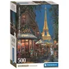 Image de Clementoni - Puzzel - 500 Stukjes - Nacht in het Eiffel CafÃ© - Puzzel Voor Volwassenen - High Quality Collection