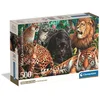 Image de Clementoni - Puzzel - 500 Stukjes - Wilde Katten - Puzzel Voor Volwassenen - High Quality Collection