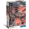 Image de Clementoni - Puzzel - 500 Stukjes - Avond in Kyoto - Puzzel Voor Volwassenen - High Quality Collection