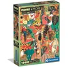 Image de Clementoni - Puzzel - 1000 Stukjes - Dieren en Botanische Illustraties - Puzzel Voor Volwassenen