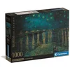 Image de Clementoni - Puzzel - 1000 Stukjes - Sterrennacht van Van Gogh - Puzzel Voor Volwassenen
