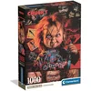 Image de Clementoni - Puzzel - 1000 Stukjes - Chucky - Horror thema - Met poster - Puzzel Voor Volwassenen