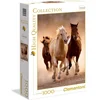 Image de Clementoni - Puzzel - 1000 Stukjes - Rennende Paarden - Puzzel Voor Volwassenen - High Quality Collection