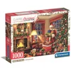 Image de Clementoni   Puzzel   1000 Stukjes   Kerst Collectie   Santa's Visit   Puzzel Voor Volwassenen