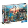 Image de Clementoni - Puzzel - 1000 Stukjes - Straten van Parijs - Puzzel Voor Volwassenen - High Quality Collection