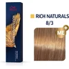 Image de Wella Professionals Koleston Perfect Me+ - Haarverf - 8/3 Rich Naturals - 60ml