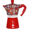 Image de Bialetti Dolce&Gabbana Moka Express Blauw, Rood, Wit