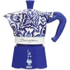 Image de Bialetti Moka Express Percolator - Dolce & Gabbana Mediterranean Blue Collection - 6 kops