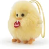 Image de Trudi - Charms Sleutelhanger Knuffel Kuiken 10 cm - Handgemaakt in Italie - Pluche knuffel - Knuffeldier voor jongens en meisjes - Geel - 10x10x8 cm maat XXS