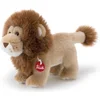 Image de Trudi - Trudino Knuffel Leeuw 15 cm - Handgemaakt in Italie - Zacht pluche - Knuffeldier voor jongens en meisjes - Bruin - 9x13x18 cm maat XS