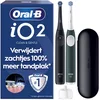 Image de Oral-B iO2 Elektrische Tandenborstels - Night Black & Forest Green - 2 stuks