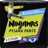 Image de Ninjamas Pyjama Pants Luierbroekjes Jongen - 9 Nachtluiers voor Bedplassen - 8-12 Jaar