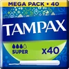 Image de Tampax - Super - Tampons Met Kartonnen Inbrenghuls - 40 Stuks