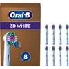 Image de Oral-B 3D White Pro - Opzetborstels met CleanMaximiser Technologie - 8 Stuks - Brievenbusverpakking