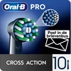 Image de Oral-B Cross Action Pro - Opzetborstels Zwart - Met CleanMaximiser Technologie - 10 Stuks - Brievenbusverpakking