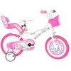 Image de Dino Bikes Hello Kitty - Kinderfiets 16 Inch - van 4-6 Jaar - met Zijwieltjes - Meisjesfiets Roze