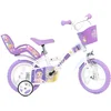 Image de Dino Bikes K-pop Idol 12´´ Fiets Wit,Paars 3-5 Years Jongen
