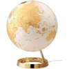 Image de Globe Bright Goud 30cm diameter kunststof voet met verlichting