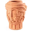 Image de Seletti Magna Graecia Man Bloempot Terracotta