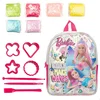 Image de Creatief Spel met Boetseerklei Barbie Fashion Rugzak 14 Onderdelen 600 g