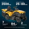 Image de STIGA Estate 384 Zitmaaier - Benzine - 84 cm - mulchfunctie