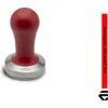 Image de Lelit PLA471R RVS Tamper met rode houten knop 57,35 mm