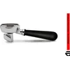 Image de Lelit PLA582B Portafilter / filterhouder zwart walnotenhout met dubbele uitloop 58mm