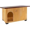 Image de Ferplast Hondenhok Baita 140 X 85,5 87 Cm Hout Bruin