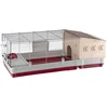 Image de Ferplast Krolik 140 Plus Knaagdierkooi - Hout - 142 x 60 x 50 cm