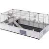Image de Ferplast Modular 3 Kooi - Kooi & Hok - 144x72x56 cm Zwart Grijs