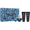 Image de Versace Pour Femme Dylan Blue Eau de Parfum Spray 100 ml + Body Lotion 100 ml + Shower Gel 100 ml + Mini - Geschenkset Dames