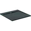 Image de Ideal Standard i.Life - Douchebak 9x9 cm, Anti-Slip, zwart T5227FV