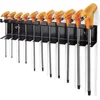 Image de 11-delige set haakse stiftsleutels voor Torx® schroeven en krachthandgreep met support 97TTX/SP11