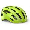 Image de MET Miles Fietshelm Mannen & Vrouwen   Fietshelm Stadsfiets Volwassenen   E-Bike   Trekking   Maat S/M (52-58cm)   Fluor Yellow Glossy (Geel)
