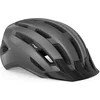 Image de MET Downtown Fietshelm Mannen & Vrouwen   Fietshelm Racefiets Volwassenen   E-Bike   Trekking   Maat M/L (58-61cm)   Gray Glossy (Grijs)
