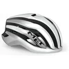 Image de MET Trenta 3K Carbon MIPS Fietshelm - Maat S - White Silver Metallic Matt