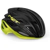 Image de MET Estro MIPS Fietshelm Mannen & Vrouwen   Race Fietshelm Volwassenen - Maat M (56-58cm) - Black Lime Yellow Metallic Matt Glossy