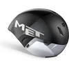 Image de MET Codatronca Fietshelm - Tijdrit - Maat L - Black Silver Matt Glossy