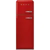 Image de Smeg FAB30LRD5 koel-vriescombinatie Vrijstaand 294 l Rood