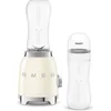 Image de SMEG PBF01CREU - Personal blender - Crème - 600 ml - 300W - Jaren '50 - incl. 2 Bottle-to-go