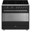 Image de SMEG BG91IAN2 - Inductiefornuis - 90 cm - 5 zones - Antraciet