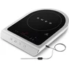 Image de SMEG PIC01WHMEU - Vrijstaande Inductiekookplaat - Mat Wit - Collezione - 2100 Watt - Incl. externe temperatuursonde