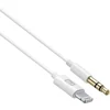Image de Cellularline AUXMUSICMFIW Lightning-kabel Wit