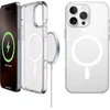 Image de Cellularline Gloss Mag Hoesje - Geschikt voor iPhone 16 Pro - MagSafe & MIL-STD Certificaat & Transparant - Transparant