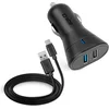 Image de SBS TEKITCRC2U21AUL oplader voor mobiele apparatuur Smartphone Zwart Sigarettenaansteker Auto