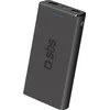 Image de SBS Fast Charge Dual USB Powerbank 10.000 mAh - Zwart