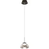 Image de Arabella - Enkele hanglamp van Fabas Luce - 8W LED - Plafondlamp Diameter 14cm Gerookt