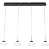 Image de Landelijke Hanglamp - FabasLuce - Metaal - Landelijk - LED - L: 136cm - Voor Binnen - Woonkamer - Eetkamer -